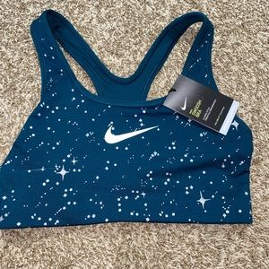 Nike teal sports bra, size medium